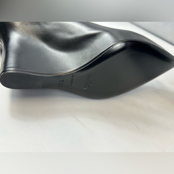 GIVENCHY
Calfskin G Lock Wedge Knee High Boots - Picture 8 of 8